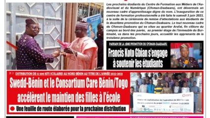 UNE DU MARDI 6 JUIN 2023