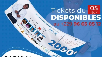 POUR SON ONE MAN SHOW : K-piten Virus vous donne rendez-vous le 5 novembre à Parakou