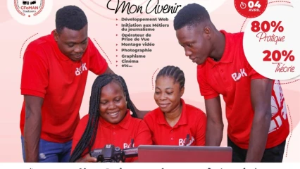 CENTRE DE FORMATION AUX MÉTIERS DE L&rsquo;AUDIOVISUEL ET DU NUMÉRIQUE (CFOMAN-DAABAARU) : Les inscriptions se poursuivent . La rentrée prévue pour le 4 avril prochain