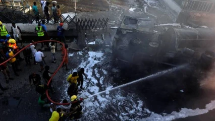NIGÉRIA : L&rsquo;explosion d&rsquo;un camion-citerne fait environ 48 morts