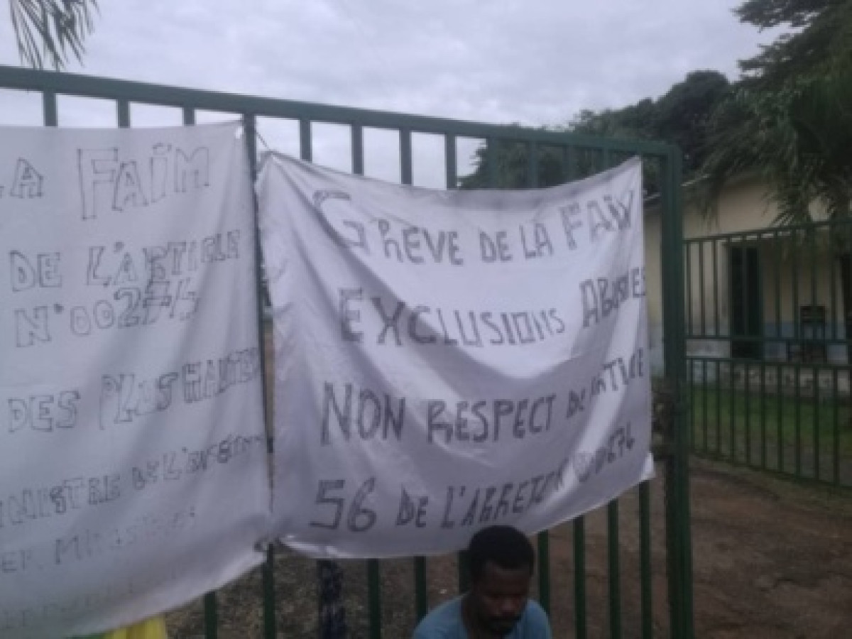 EXCLUS PAR L&rsquo;ADMINISTRATION DE LEUR ÉTABLISSEMENT,  Quatre élèves-professeurs déclenchent une grève de faim