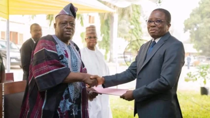 ASSEMBLÉE NATIONALE DU BÉNIN : Louis Vlavonou reçoit les vœux et le soutien du personnel