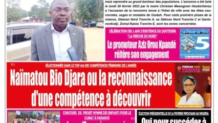 UNE DU JEUDI 23 FÉVRIER 2023