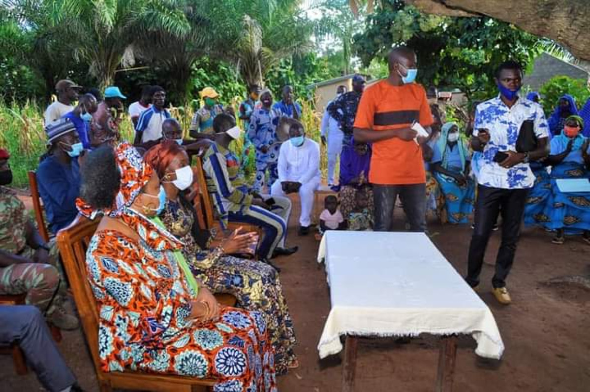 AUTONOMISATION DE LA GENT FEMININE DONGA : La ministre Tognifodé soutient des groupements de femmes de Djougou et Ouaké