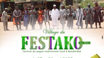 Septième édition du festako: c’est du 7 au 20 avril prochain à Bembéréké 