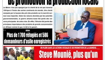 UNE DU JEUDI 23 JUIN 2022