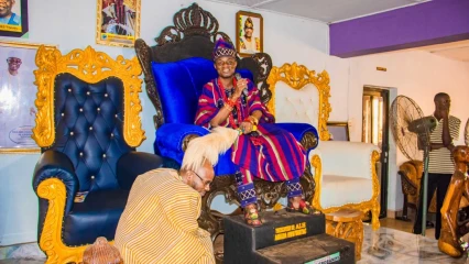 Diplomatie culturelle active entre le Bénin et le Nigeria: Dr Mouhamed Akintola élevé haut dignitaire de la cour royale d’Ilara