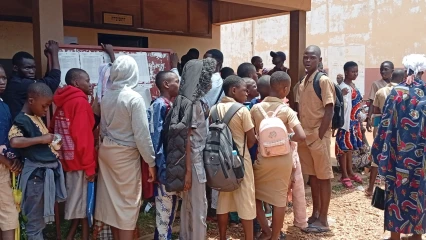 Rentrée scolaire 2025-2026 à Parakou: l'ambiance du premier jour au Lycée Mathieu Bouké