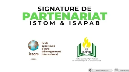 FORMATION DANS LE DOMAINE DE L&rsquo;AGRICULTURE ET DE L&rsquo;ENVIRONNEMENT : L’Isapab et l’Istom signent un accord de partenariat
