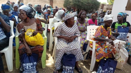 PARAKOU/À TRAVERS DES DONS DE VIVRES AUX FIDÈLES MUSULMANS : L’Ong Secours-Vie pour une prospérité partagée