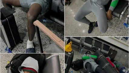 PARTIS POUR UN MATCH DE FOOTBALL EN LIBYE :  Les joueurs du Nigéria,  »pris en otage » au pays de Kadhafi   .Les supers eagles menacent de boycotter le match 