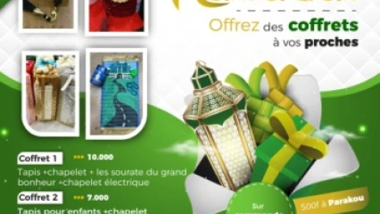 CHIC RAMADAN 2022 A PARAKOU : Offrez des coffrets de prière à vos proches