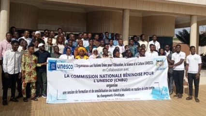 Lutte contre les changements climatiques au Bénin  :  L’Unesco renforce les capacités des leaders d’étudiants