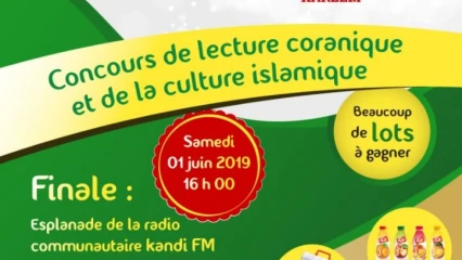 CONCOURS DE LECTURE CORANIQUE À LA RADIO KANDI FM: De la culture islamique, à la fête du ramadan.