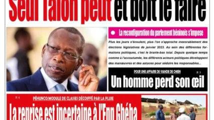 UNE DU JEUDI 21 AVRIL 2022