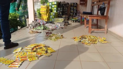 INTERDICTION DE COMMERCIALISATION DE L’ALCOOL EN SACHETS AU BÉNIN :  La Ddic Atacora-Donga saisi une importante quantité de ces produits à Kouandé