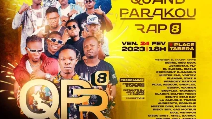 ÉVÉNEMENT QPR : Le Rap sera aux lèvres le 24 prochain