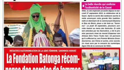 UNE DU VENDREDI 29 SEPTEMBRE 2023