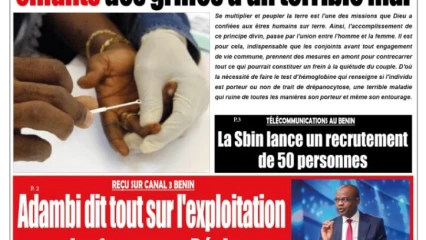 Parution du mercredi 30 juin 2021