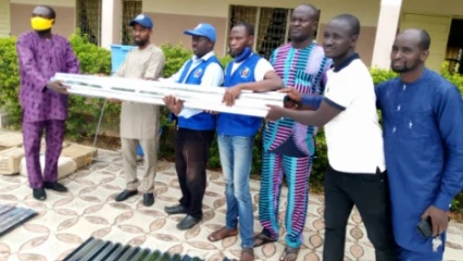 GOGOUNOU/SUITE AUX DEGATS CAUSES PAR LA TORNADE A L’EPP WARA ET BADOU : L’Anpc apporte son soutien aux sinistrés