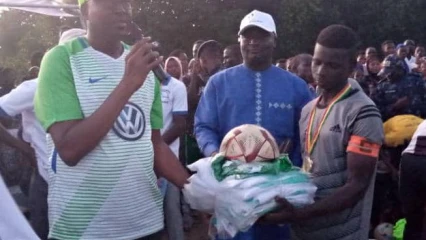 COUPE DES CHAMPIONS DE KOUANDÉ : Latifou Saka Moussa a fait vivre de vacances inoubliables aux jeunes