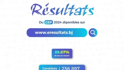 RÉSULTATS CEP 2024 AU BÉNIN  : 89,67 % des candidats sont admis  . La magie de la reine du numérique Aurélie Adam Soulé pour consulter les résultats