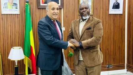 Haac: loko prend langue avec l’ambassadeur du Maroc au Benin 