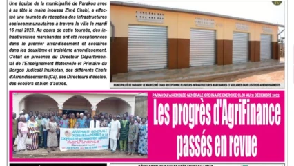 UNE DU VENDREDI 19 MAI 2023