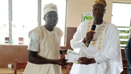 KOUANDÉ : L&rsquo;He Abdoulaye Gounou habille les quartiers Zongo et Maro aux couleurs du Br