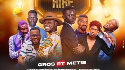 GRANDE SOIRÉE D&rsquo;HUMOUR À PARAKOU : Rendez-vous avec Gros et Métis le 18 mars prochain