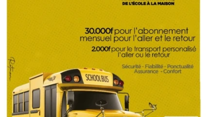 COTONOU/GRÂCE AUX SCHOOL BUS DE ADEO : Assurez le transport de vos enfants de la maison à l’école et vice-versa