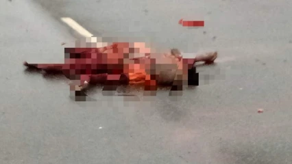 PARAKOU : Découverte macabre d’un corps écrasé sur le goudron