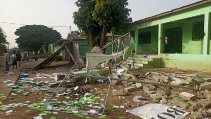 MANIFESTATION POUR EXIGER LA FIN DU MANDAT DU PRÉSIDENT TALON : Parakou enregistre des casses  •Le siège d&rsquo;une radio privée saccagée • La route barrée à Tchaourou