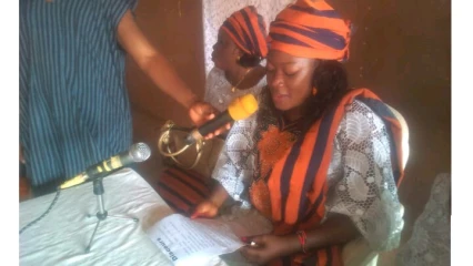 3E ÉDITION DE LA FÊTE DES FEMMES RESSORTISSANTES DU NORD A CALAVI  L’Afrenracs sacrifie à la tradition