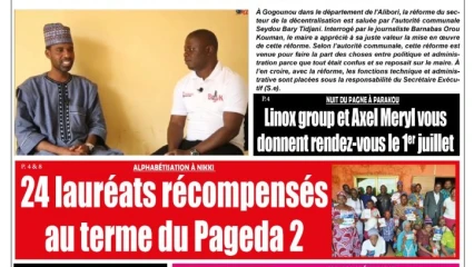 UNE DU MERCREDI 7 JUIN 2023