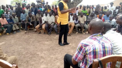 CAMPAGNE ELECTORALE A BANIKOARA : Le maire Sarako Tamou en opération de charme pour le duo de la mouvance