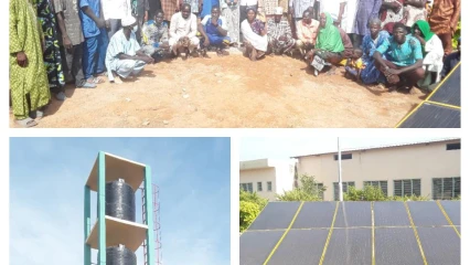 KOUANDÉ/GRACE À LA FONDATION STEVE MOUNIE ET L’ASSOCIATION MJ POUR L’ENFANCE : L’hôpital de zone bénéficie d’un système autonome d’approvisionnement en eau potable