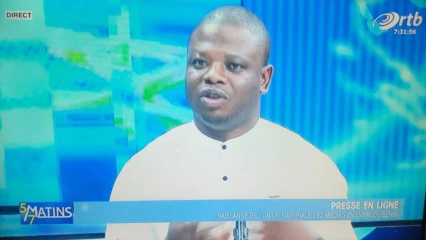 REÇU SUR L’ÉMISSION 5/7 MATIN DE L’ORTB : Barnabas Orou Kouman présente la vision de l’Unamel-Bénin