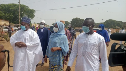 POUR UNE ÉLECTION PRÉSIDENTIELLE APAISÉE ET LA VICTOIRE DU DUO TALON-TALATA,  Les forces vives de la 7è Ce et le Br prient à Nikki