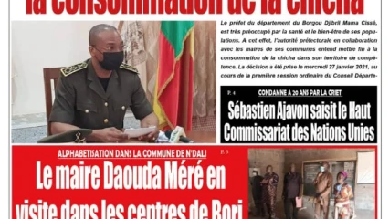 Parution du jeudi 28 janvier 2021