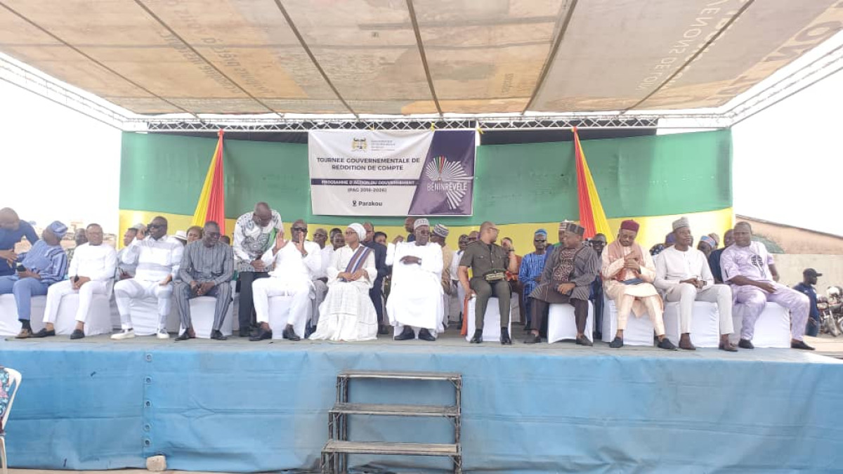 REDDITION DE COMPTE GOUVERNEMENTALE  :   Parakou informée des actions menées et celles à venir