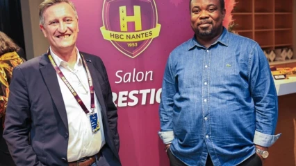 EN SÉJOUR EN FRANCE  : Sidikou Karimou visite Hbc Nantes 