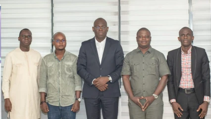 DÉVELOPPEMENT DES MÉDIAS EN LIGNE AU BÉNIN : L’Arcep garantit sa collaboration avec l’Unamel-Bénin  . Les assurances du Se Hervé Guédégbé