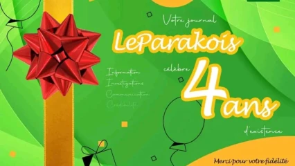 UNIVERS MEDIATIQUE BÉNINOIS : Le Journal “LeParakois” fête ses quatre ans d&rsquo;existence