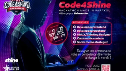 UNIVERS DU DIGITAL À PARAKOU : L’Association « Je veux briller » organise un hackathon aux jeunes talents . Voici comment postuler