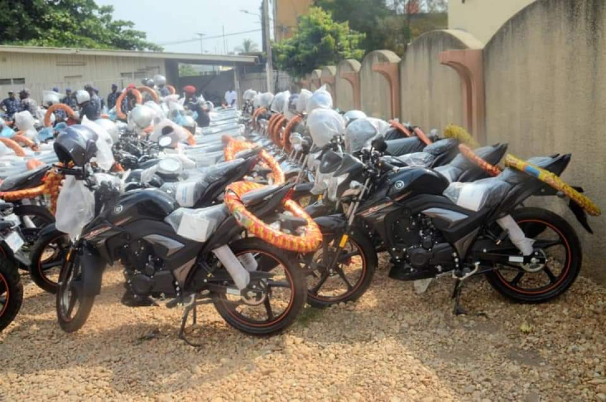 SÉCURITÉ AU BÉNIN : Le gouvernement dote la police et l’armée de moyens roulants
