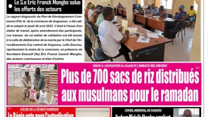 UNE DU LUNDI 24 AVRIL 2023