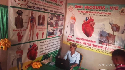 FOIRE INTERNATIONALE DE PARAKOU : L’Ong Secours-Vie présente pour des soins naturels
