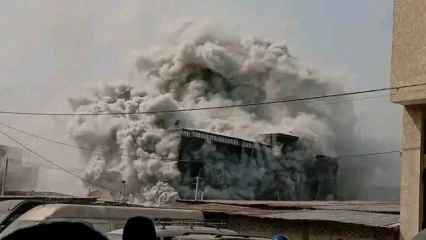 Incendie d&rsquo;un entrepôt à  Ayélawadjè: le propriétaire de la marchandise en détention provisoire 