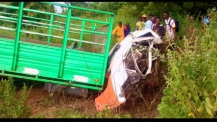BÉNIN :  Deux morts dans un accident de circulation à N’Dali 